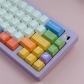 GMK Rainbow 104+25 PBT Dye-subbed Keycaps Set Cherry Profile for MX Switches Mechanical Gaming Keyboard